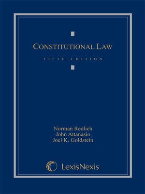 cover image of Constitutional Law